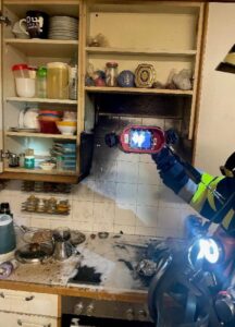 Brand in Wohnung